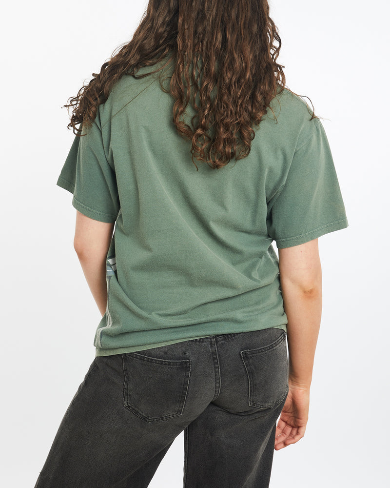 Vintage 90s Nike Athletics Tee <br>M , The Real Deal , newtown, sydney, australia, thrift store, opshop, preloved, secondhand, sustainable, retro, antique, 70s, 80s, 90s, 2000s, 00s, fashion, clothing, streetwear, trendy, garment, style, boutique, store, shop, archive, sale, cheap, best, top