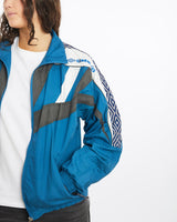 Vintage, 90s, Umbro, Track, Jacket, The Real Deal, size medium, colour Blue, newtown, sydney, australia, thrift store, opshop, preloved, secondhand, sustainable, retro, antique, 70s, 80s, 90s, 2000s, 00s, fashion, clothing, streetwear, trendy, garment, style, boutique, store, shop, archive, sale, cheap, best, top, Jackets