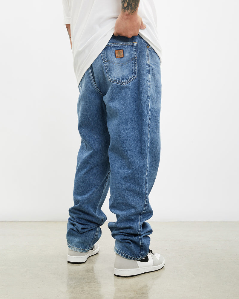 Vintage Carhartt Denim Jeans <br>40" , The Real Deal , newtown, sydney, australia, thrift store, opshop, preloved, secondhand, sustainable, retro, antique, 70s, 80s, 90s, 2000s, 00s, fashion, clothing, streetwear, trendy, garment, style, boutique, store, shop, archive, sale, cheap, best, top