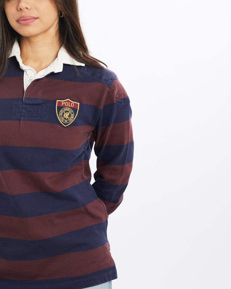 Vintage, 90s, Polo, Ralph, Lauren, Rugby, Shirt, The Real Deal, size double extra small, colour Multicolour, newtown, sydney, australia, thrift store, opshop, preloved, secondhand, sustainable, retro, antique, 70s, 80s, 90s, 2000s, 00s, fashion, clothing, streetwear, trendy, garment, style, boutique, store, shop, archive, sale, cheap, best, top, Shirts