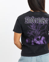 Vintage, WWE, Undertaker, Tee, The Real Deal, size double extra small, colour Black, newtown, sydney, australia, thrift store, opshop, preloved, secondhand, sustainable, retro, antique, 70s, 80s, 90s, 2000s, 00s, fashion, clothing, streetwear, trendy, garment, style, boutique, store, shop, archive, sale, cheap, best, top, T-Shirts