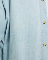 Vintage 1998 Looney Tunes Cartoon Cartoon Denim Button Up Shirt <br>L , The Real Deal , newtown, sydney, australia, thrift store, opshop, preloved, secondhand, sustainable, retro, antique, 70s, 80s, 90s, 2000s, 00s, fashion, clothing, streetwear, trendy, garment, style, boutique, store, shop, archive, sale, cheap, best, top