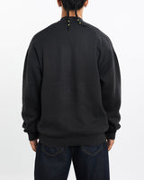 Vintage, 1994, Snowmobile, Sweatshirt, The Real Deal, size large, colour Black, newtown, sydney, australia, thrift store, opshop, preloved, secondhand, sustainable, retro, antique, 70s, 80s, 90s, 2000s, 00s, fashion, clothing, streetwear, trendy, garment, style, boutique, store, shop, archive, sale, cheap, best, top, Sweats and hoodies