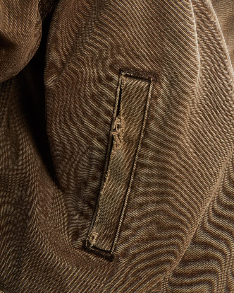 Vintage, 90s, Carhartt, Santa, Fe', Jacket, The Real Deal, size large, colour Brown, newtown, sydney, australia, thrift store, opshop, preloved, secondhand, sustainable, retro, antique, 70s, 80s, 90s, 2000s, 00s, fashion, clothing, streetwear, trendy, garment, style, boutique, store, shop, archive, sale, cheap, best, top, Jackets