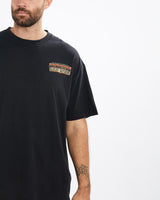 Harley, Davidson, Tee, The Real Deal, size extra large, colour Black, newtown, sydney, australia, thrift store, opshop, preloved, secondhand, sustainable, retro, antique, 70s, 80s, 90s, 2000s, 00s, fashion, clothing, streetwear, trendy, garment, style, boutique, store, shop, archive, sale, cheap, best, top, T-Shirts