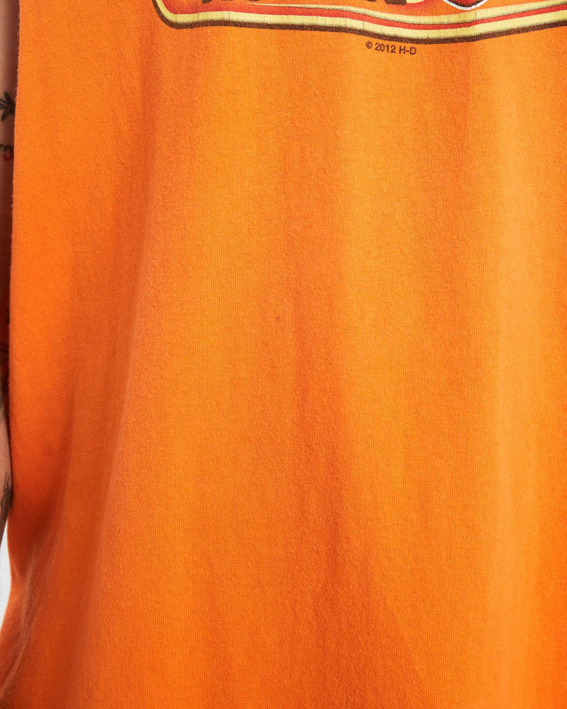 Vintage Harley Davidson Tank <br>L , The Real Deal , newtown, sydney, australia, thrift store, opshop, preloved, secondhand, sustainable, retro, antique, 70s, 80s, 90s, 2000s, 00s, fashion, clothing, streetwear, trendy, garment, style, boutique, store, shop, archive, sale, cheap, best, top