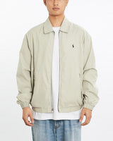 Vintage, 90s, Polo, Ralph, Lauren, Harrington, Jacket, The Real Deal, size large, colour Beige, newtown, sydney, australia, thrift store, opshop, preloved, secondhand, sustainable, retro, antique, 70s, 80s, 90s, 2000s, 00s, fashion, clothing, streetwear, trendy, garment, style, boutique, store, shop, archive, sale, cheap, best, top, Jackets