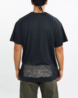 Vintage, Wolf, Wildlife, Tee, The Real Deal, size medium, colour Black, newtown, sydney, australia, thrift store, opshop, preloved, secondhand, sustainable, retro, antique, 70s, 80s, 90s, 2000s, 00s, fashion, clothing, streetwear, trendy, garment, style, boutique, store, shop, archive, sale, cheap, best, top, T-Shirts