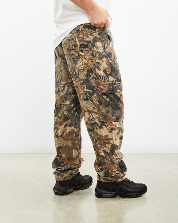 Vintage Mossy Oak Realtree Camo Pants <br>36" , The Real Deal , newtown, sydney, australia, thrift store, opshop, preloved, secondhand, sustainable, retro, antique, 70s, 80s, 90s, 2000s, 00s, fashion, clothing, streetwear, trendy, garment, style, boutique, store, shop, archive, sale, cheap, best, top