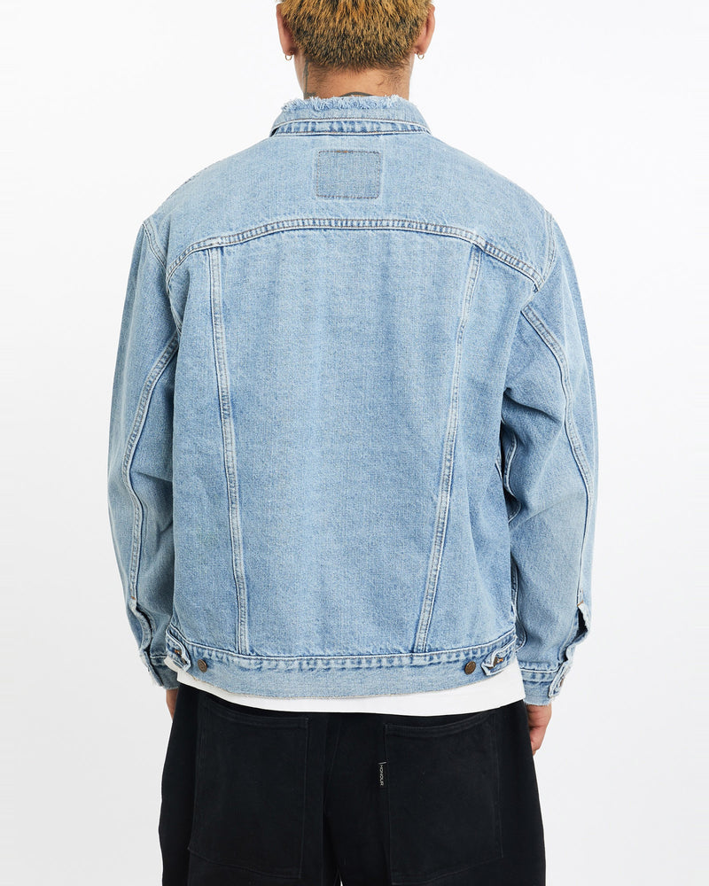 Vintage, 90s, Levi's, Denim, Jacket, The Real Deal, size extra large, colour Blue, newtown, sydney, australia, thrift store, opshop, preloved, secondhand, sustainable, retro, antique, 70s, 80s, 90s, 2000s, 00s, fashion, clothing, streetwear, trendy, garment, style, boutique, store, shop, archive, sale, cheap, best, top, Jackets