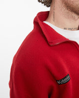 Vintage 90s Columbia Quarter Zip Fleece Sweatshirt <br>L , The Real Deal , newtown, sydney, australia, thrift store, opshop, preloved, secondhand, sustainable, retro, antique, 70s, 80s, 90s, 2000s, 00s, fashion, clothing, streetwear, trendy, garment, style, boutique, store, shop, archive, sale, cheap, best, top