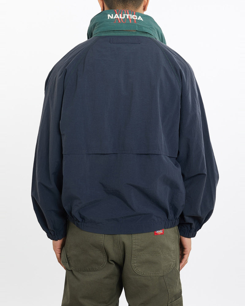 Vintage, 90s, Nautica, Ocean, Sportsman', Windbreaker, Jacket, The Real Deal, size large, colour Multicolour, newtown, sydney, australia, thrift store, opshop, preloved, secondhand, sustainable, retro, antique, 70s, 80s, 90s, 2000s, 00s, fashion, clothing, streetwear, trendy, garment, style, boutique, store, shop, archive, sale, cheap, best, top, Jackets