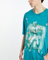 Vintage, 1996, NFL, Miami, Dolphins, Dan, Marino', Tee, The Real Deal, size extra large, colour Green, newtown, sydney, australia, thrift store, opshop, preloved, secondhand, sustainable, retro, antique, 70s, 80s, 90s, 2000s, 00s, fashion, clothing, streetwear, trendy, garment, style, boutique, store, shop, archive, sale, cheap, best, top, T-Shirts