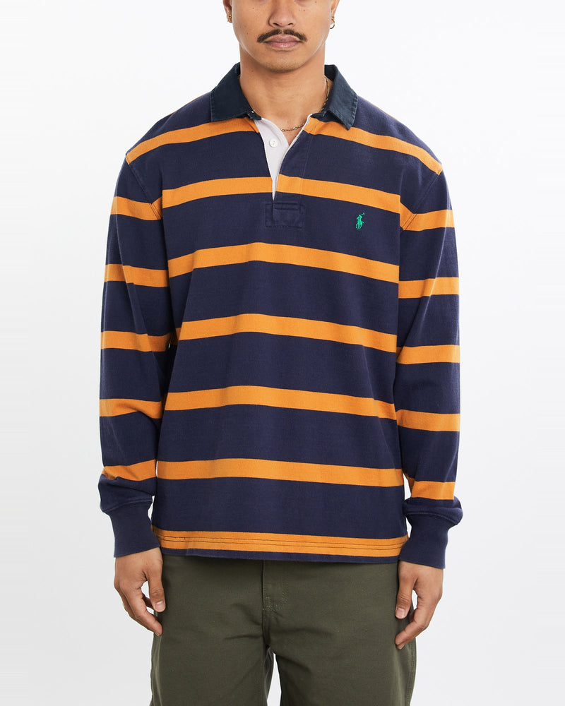 Vintage, 90s, Polo, Ralph, Lauren, Rugby, Shirt, The Real Deal, size large, colour Multicolour, newtown, sydney, australia, thrift store, opshop, preloved, secondhand, sustainable, retro, antique, 70s, 80s, 90s, 2000s, 00s, fashion, clothing, streetwear, trendy, garment, style, boutique, store, shop, archive, sale, cheap, best, top, Shirts