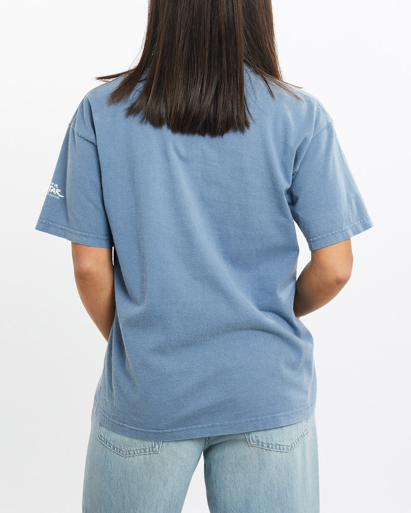 Vintage, Avatar, The, Last, Airbender, Cartoon, Tee, The Real Deal, size double extra small, colour Blue, newtown, sydney, australia, thrift store, opshop, preloved, secondhand, sustainable, retro, antique, 70s, 80s, 90s, 2000s, 00s, fashion, clothing, streetwear, trendy, garment, style, boutique, store, shop, archive, sale, cheap, best, top, T-Shirts