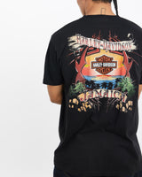 Vintage, Harley, Davidson, Tee, The Real Deal, size large, colour Black, newtown, sydney, australia, thrift store, opshop, preloved, secondhand, sustainable, retro, antique, 70s, 80s, 90s, 2000s, 00s, fashion, clothing, streetwear, trendy, garment, style, boutique, store, shop, archive, sale, cheap, best, top, T-Shirts