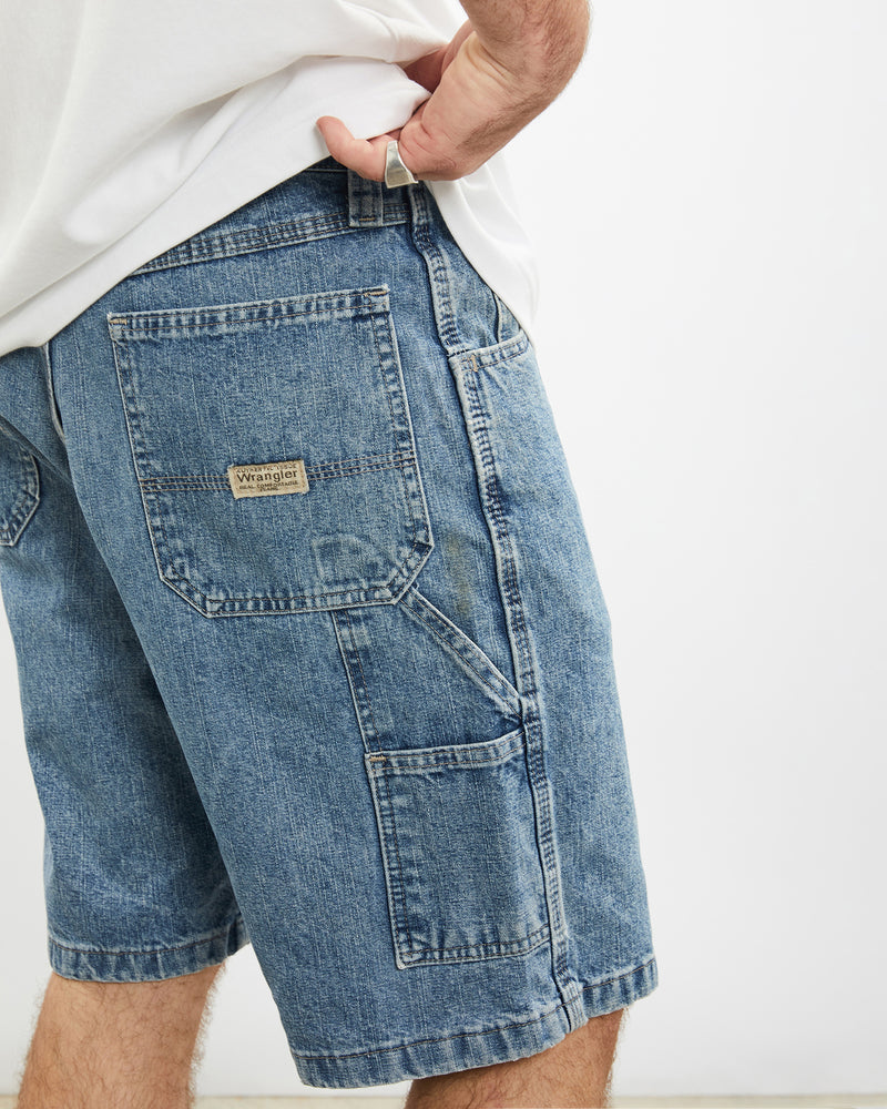 Vintage Wrangler Denim Carpenter Shorts <br>34"