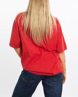 Vintage, Nike, Tee, The Real Deal, size large, colour Red, newtown, sydney, australia, thrift store, opshop, preloved, secondhand, sustainable, retro, antique, 70s, 80s, 90s, 2000s, 00s, fashion, clothing, streetwear, trendy, garment, style, boutique, store, shop, archive, sale, cheap, best, top, T-Shirts