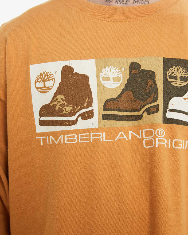 Vintage 90s Timberland Long Sleeve Tee <br>L , The Real Deal , newtown, sydney, australia, thrift store, opshop, preloved, secondhand, sustainable, retro, antique, 70s, 80s, 90s, 2000s, 00s, fashion, clothing, streetwear, trendy, garment, style, boutique, store, shop, archive, sale, cheap, best, top