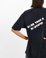 Vintage, 90s, Hooters, Tee, The Real Deal, size medium, colour Black, newtown, sydney, australia, thrift store, opshop, preloved, secondhand, sustainable, retro, antique, 70s, 80s, 90s, 2000s, 00s, fashion, clothing, streetwear, trendy, garment, style, boutique, store, shop, archive, sale, cheap, best, top, T-Shirts