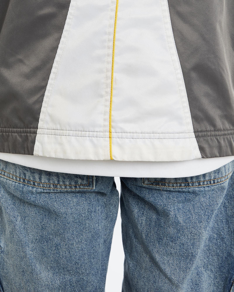 Vintage, 90s, Nike, Windbreaker, Jacket, The Real Deal, size small, colour Grey, newtown, sydney, australia, thrift store, opshop, preloved, secondhand, sustainable, retro, antique, 70s, 80s, 90s, 2000s, 00s, fashion, clothing, streetwear, trendy, garment, style, boutique, store, shop, archive, sale, cheap, best, top, Jackets