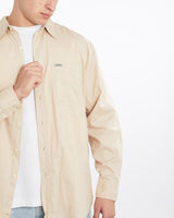 Vintage, 90s, Chaps, Ralph, Lauren, Button, Up, Shirt, The Real Deal, size double extra large, colour Beige, newtown, sydney, australia, thrift store, opshop, preloved, secondhand, sustainable, retro, antique, 70s, 80s, 90s, 2000s, 00s, fashion, clothing, streetwear, trendy, garment, style, boutique, store, shop, archive, sale, cheap, best, top, Shirts