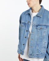 Vintage, Wrangler, Blanket, Lined, Denim, Jacket, The Real Deal, size extra large, colour Blue, newtown, sydney, australia, thrift store, opshop, preloved, secondhand, sustainable, retro, antique, 70s, 80s, 90s, 2000s, 00s, fashion, clothing, streetwear, trendy, garment, style, boutique, store, shop, archive, sale, cheap, best, top, Jackets