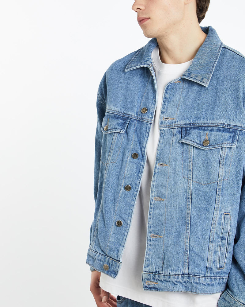 Vintage, Wrangler, Blanket, Lined, Denim, Jacket, The Real Deal, size extra large, colour Blue, newtown, sydney, australia, thrift store, opshop, preloved, secondhand, sustainable, retro, antique, 70s, 80s, 90s, 2000s, 00s, fashion, clothing, streetwear, trendy, garment, style, boutique, store, shop, archive, sale, cheap, best, top, Jackets