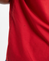 Vintage, Road, Runner, Looney, Tunes, Mechanic, Shirt, The Real Deal, size medium, colour Red, newtown, sydney, australia, thrift store, opshop, preloved, secondhand, sustainable, retro, antique, 70s, 80s, 90s, 2000s, 00s, fashion, clothing, streetwear, trendy, garment, style, boutique, store, shop, archive, sale, cheap, best, top, Shirts