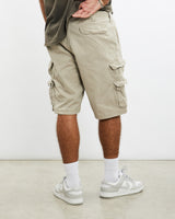 Vintage, Lee, Cargo, Shorts, The Real Deal, size 36", colour Beige, newtown, sydney, australia, thrift store, opshop, preloved, secondhand, sustainable, retro, antique, 70s, 80s, 90s, 2000s, 00s, fashion, clothing, streetwear, trendy, garment, style, boutique, store, shop, archive, sale, cheap, best, top, Shorts