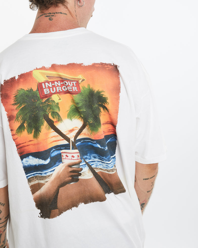 Vintage In-N-Out Burger Tee <br>L , The Real Deal , newtown, sydney, australia, thrift store, opshop, preloved, secondhand, sustainable, retro, antique, 70s, 80s, 90s, 2000s, 00s, fashion, clothing, streetwear, trendy, garment, style, boutique, store, shop, archive, sale, cheap, best, top