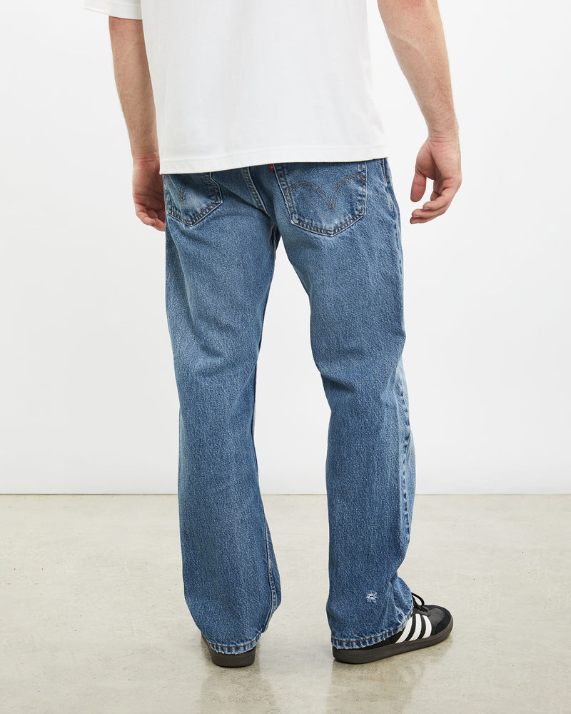 Vintage Levi's 505 Denim Jeans <br>34" , The Real Deal , newtown, sydney, australia, thrift store, opshop, preloved, secondhand, sustainable, retro, antique, 70s, 80s, 90s, 2000s, 00s, fashion, clothing, streetwear, trendy, garment, style, boutique, store, shop, archive, sale, cheap, best, top
