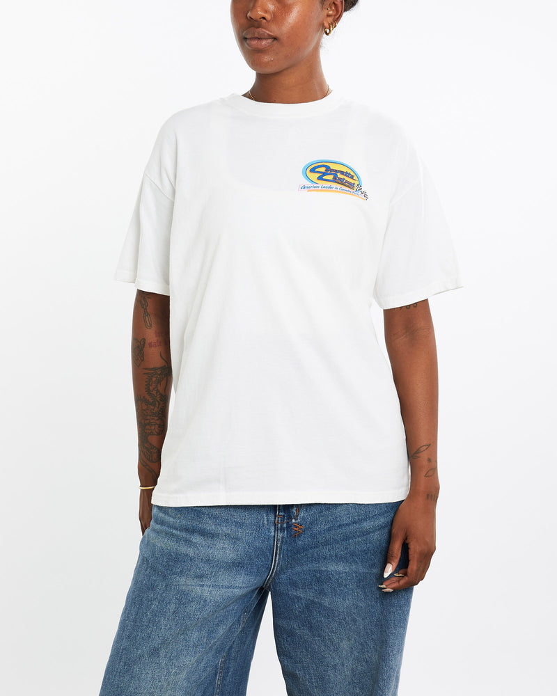 Vintage, Corvette, Central, Tee, The Real Deal, size medium, colour White, newtown, sydney, australia, thrift store, opshop, preloved, secondhand, sustainable, retro, antique, 70s, 80s, 90s, 2000s, 00s, fashion, clothing, streetwear, trendy, garment, style, boutique, store, shop, archive, sale, cheap, best, top, T-Shirts