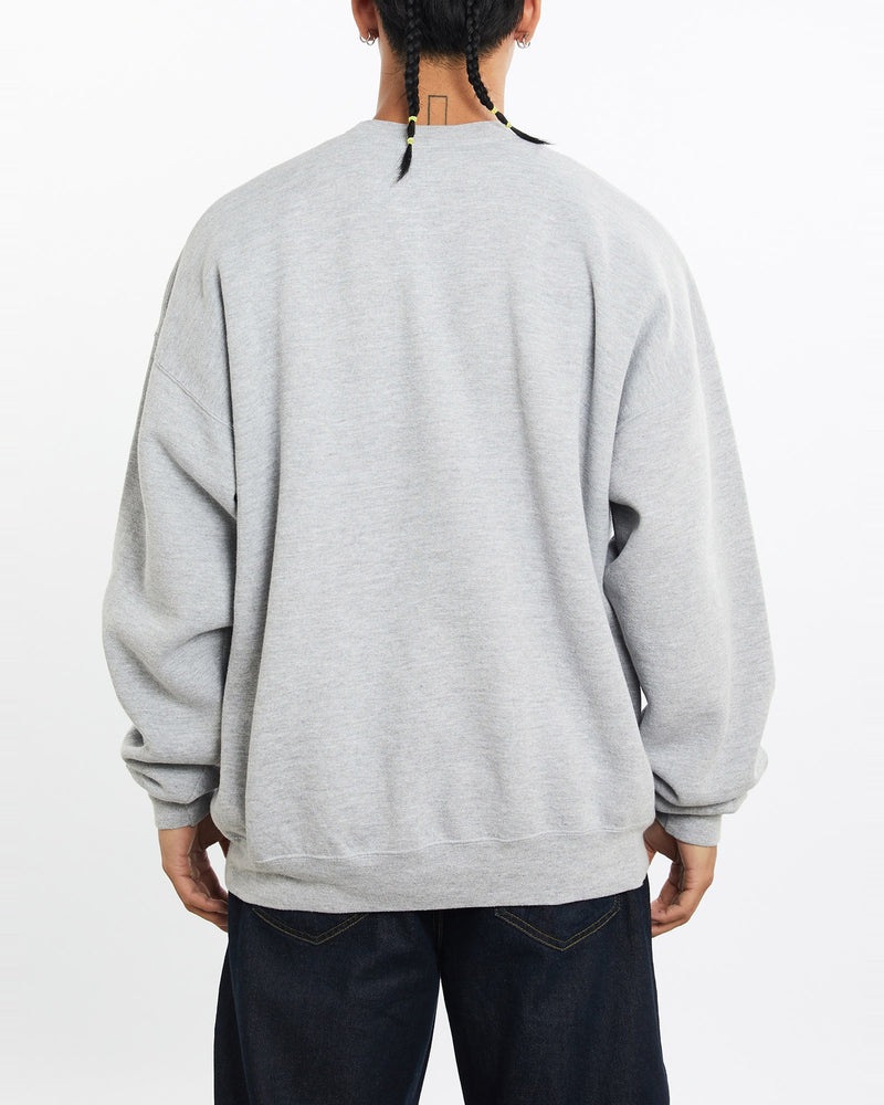 Vintage, 90s, NCAA, Clemson, Tigers, Sweatshirt, The Real Deal, size large, colour Grey, newtown, sydney, australia, thrift store, opshop, preloved, secondhand, sustainable, retro, antique, 70s, 80s, 90s, 2000s, 00s, fashion, clothing, streetwear, trendy, garment, style, boutique, store, shop, archive, sale, cheap, best, top, Sweats and hoodies