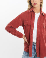 Vintage, Dickies, Corduroy, Button, Up, Shirt, The Real Deal, size extra small, colour Orange, newtown, sydney, australia, thrift store, opshop, preloved, secondhand, sustainable, retro, antique, 70s, 80s, 90s, 2000s, 00s, fashion, clothing, streetwear, trendy, garment, style, boutique, store, shop, archive, sale, cheap, best, top, Shirts