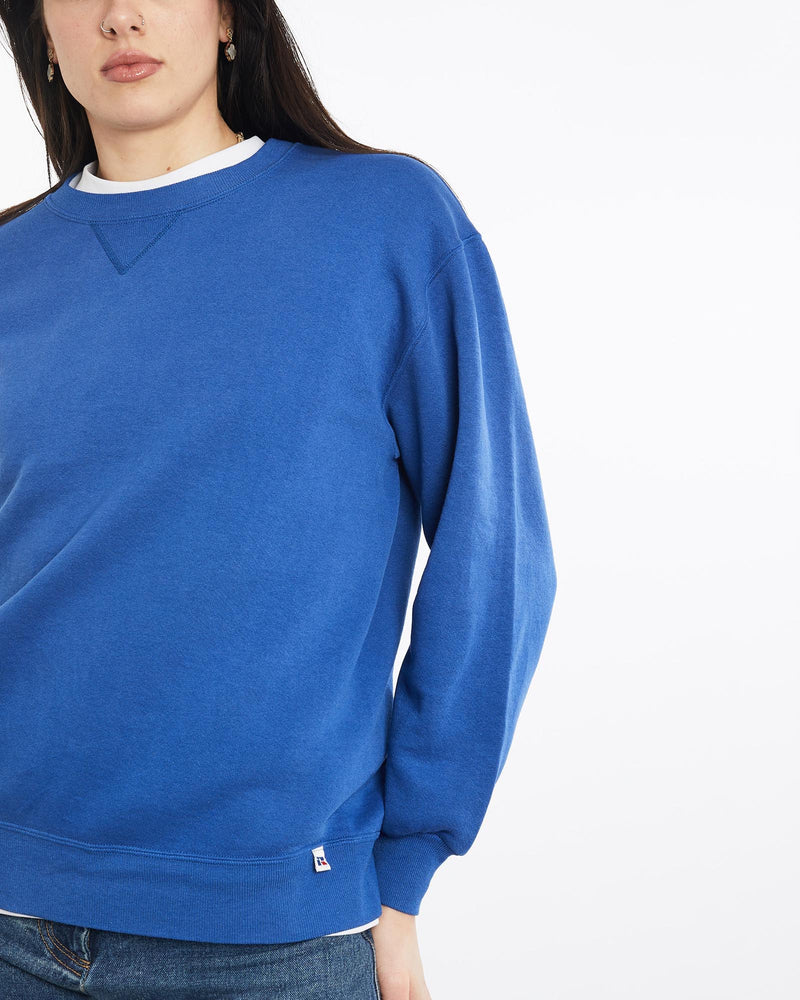 Vintage, 90s, Russell, Athletic, Sweatshirt, The Real Deal, size medium, colour Black, newtown, sydney, australia, thrift store, opshop, preloved, secondhand, sustainable, retro, antique, 70s, 80s, 90s, 2000s, 00s, fashion, clothing, streetwear, trendy, garment, style, boutique, store, shop, archive, sale, cheap, best, top, Sweats and hoodies