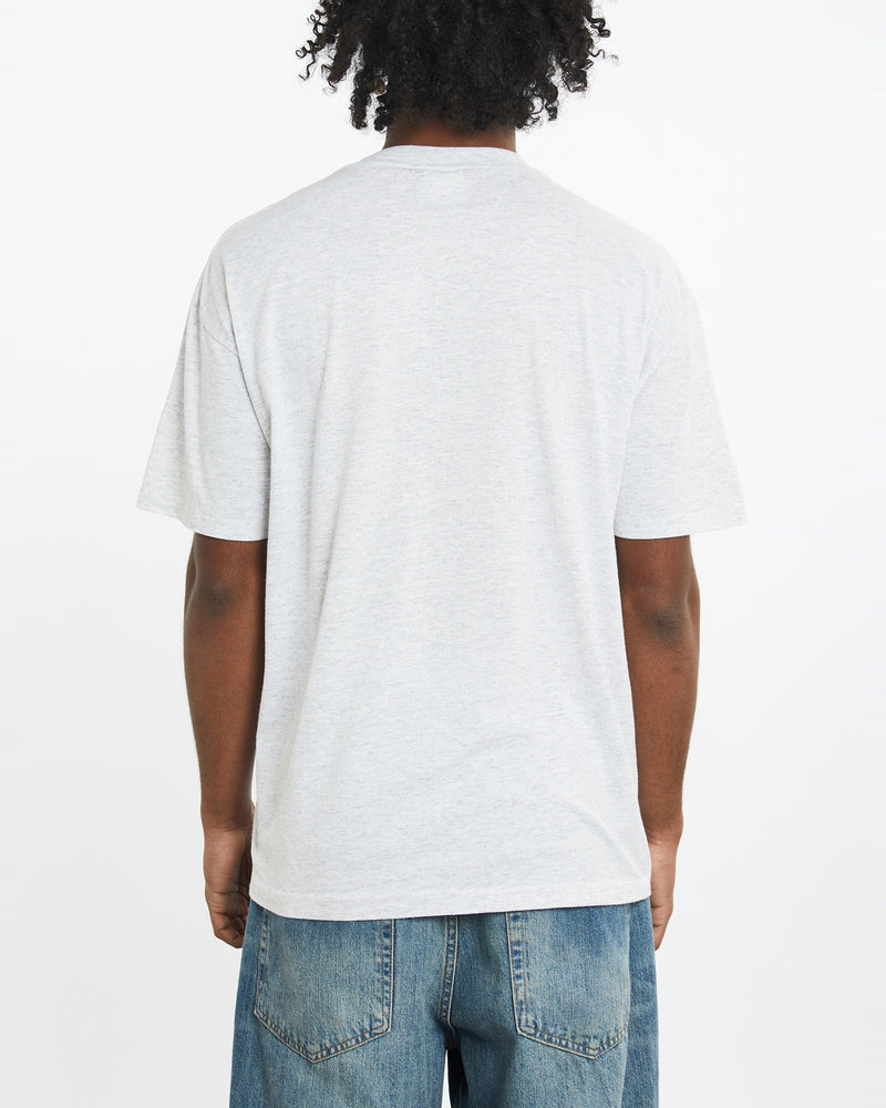 Vintage 90s Spalding 'Hot Scorcher' Basketball Tee <br>M , The Real Deal , newtown, sydney, australia, thrift store, opshop, preloved, secondhand, sustainable, retro, antique, 70s, 80s, 90s, 2000s, 00s, fashion, clothing, streetwear, trendy, garment, style, boutique, store, shop, archive, sale, cheap, best, top