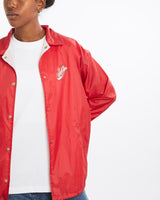 Vintage, 90s, Coca, Cola, Coaches, Jacket, The Real Deal, size medium, colour Red, newtown, sydney, australia, thrift store, opshop, preloved, secondhand, sustainable, retro, antique, 70s, 80s, 90s, 2000s, 00s, fashion, clothing, streetwear, trendy, garment, style, boutique, store, shop, archive, sale, cheap, best, top, Jackets