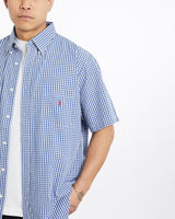 Vintage, 90s, Polo, Ralph, Lauren, Short, Sleeve, Button, Up, Shirt, The Real Deal, size extra large, colour Multicolour, newtown, sydney, australia, thrift store, opshop, preloved, secondhand, sustainable, retro, antique, 70s, 80s, 90s, 2000s, 00s, fashion, clothing, streetwear, trendy, garment, style, boutique, store, shop, archive, sale, cheap, best, top, Shirts