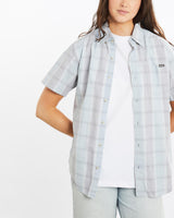 Vintage, Eddie, Bauer, Short, Sleeve, Button, Up, Shirt, The Real Deal, size medium, colour Multicolour, newtown, sydney, australia, thrift store, opshop, preloved, secondhand, sustainable, retro, antique, 70s, 80s, 90s, 2000s, 00s, fashion, clothing, streetwear, trendy, garment, style, boutique, store, shop, archive, sale, cheap, best, top, Shirts