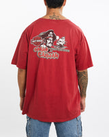 Vintage, Harley, Davidson, Tee, The Real Deal, size extra large, colour Red, newtown, sydney, australia, thrift store, opshop, preloved, secondhand, sustainable, retro, antique, 70s, 80s, 90s, 2000s, 00s, fashion, clothing, streetwear, trendy, garment, style, boutique, store, shop, archive, sale, cheap, best, top, T-Shirts