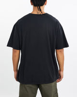 Vintage, Troy, Polamalu, NFL, Pittsburgh, Steelers, Tee, The Real Deal, size large, colour Black, newtown, sydney, australia, thrift store, opshop, preloved, secondhand, sustainable, retro, antique, 70s, 80s, 90s, 2000s, 00s, fashion, clothing, streetwear, trendy, garment, style, boutique, store, shop, archive, sale, cheap, best, top, T-Shirts