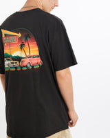 Vintage, In-N-Out, Burger, Tee, The Real Deal, size large, colour Black, newtown, sydney, australia, thrift store, opshop, preloved, secondhand, sustainable, retro, antique, 70s, 80s, 90s, 2000s, 00s, fashion, clothing, streetwear, trendy, garment, style, boutique, store, shop, archive, sale, cheap, best, top, T-Shirts