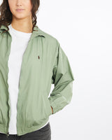 Vintage, 90s, Polo, Ralph, Lauren, Harrington, Jacket, The Real Deal, size medium, colour Green, newtown, sydney, australia, thrift store, opshop, preloved, secondhand, sustainable, retro, antique, 70s, 80s, 90s, 2000s, 00s, fashion, clothing, streetwear, trendy, garment, style, boutique, store, shop, archive, sale, cheap, best, top, Jackets