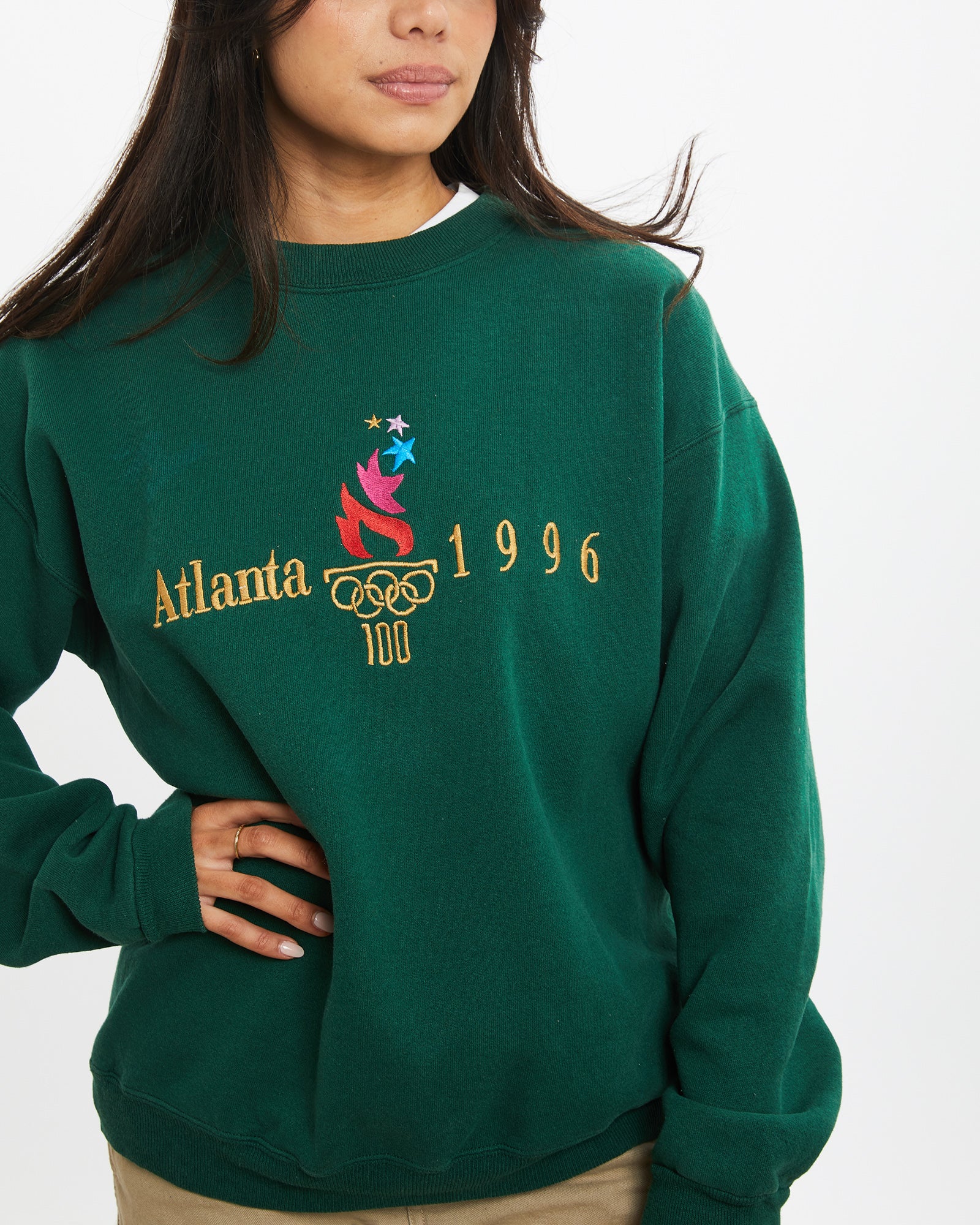 Vintage 1996 Atlanta Olympics Sweatshirt XS