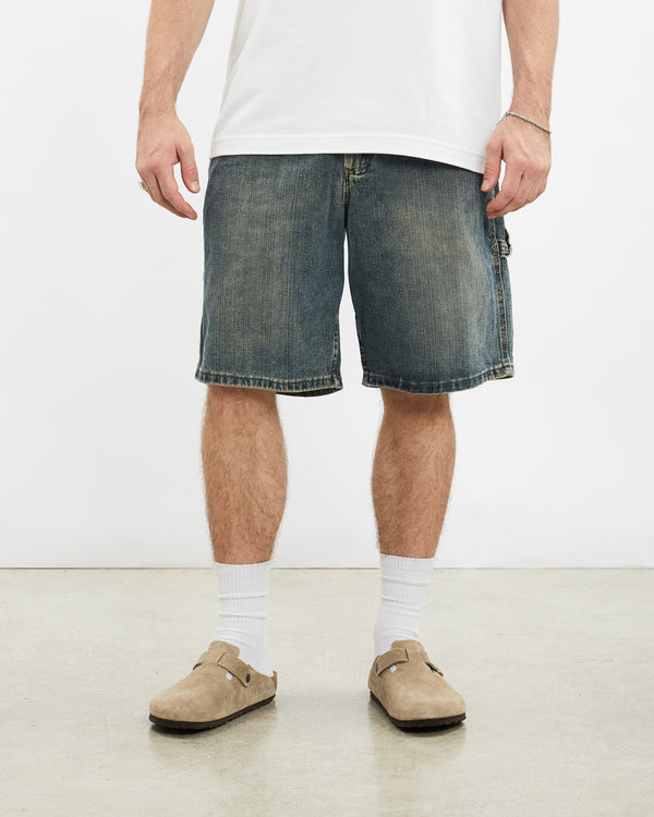 Vintage Lee Denim Carpenter Jorts <br>33"