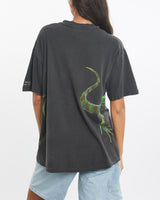 Vintage, 1991, Iguana, Wildlife, Tee, The Real Deal, size small, colour Grey, newtown, sydney, australia, thrift store, opshop, preloved, secondhand, sustainable, retro, antique, 70s, 80s, 90s, 2000s, 00s, fashion, clothing, streetwear, trendy, garment, style, boutique, store, shop, archive, sale, cheap, best, top, T-Shirts