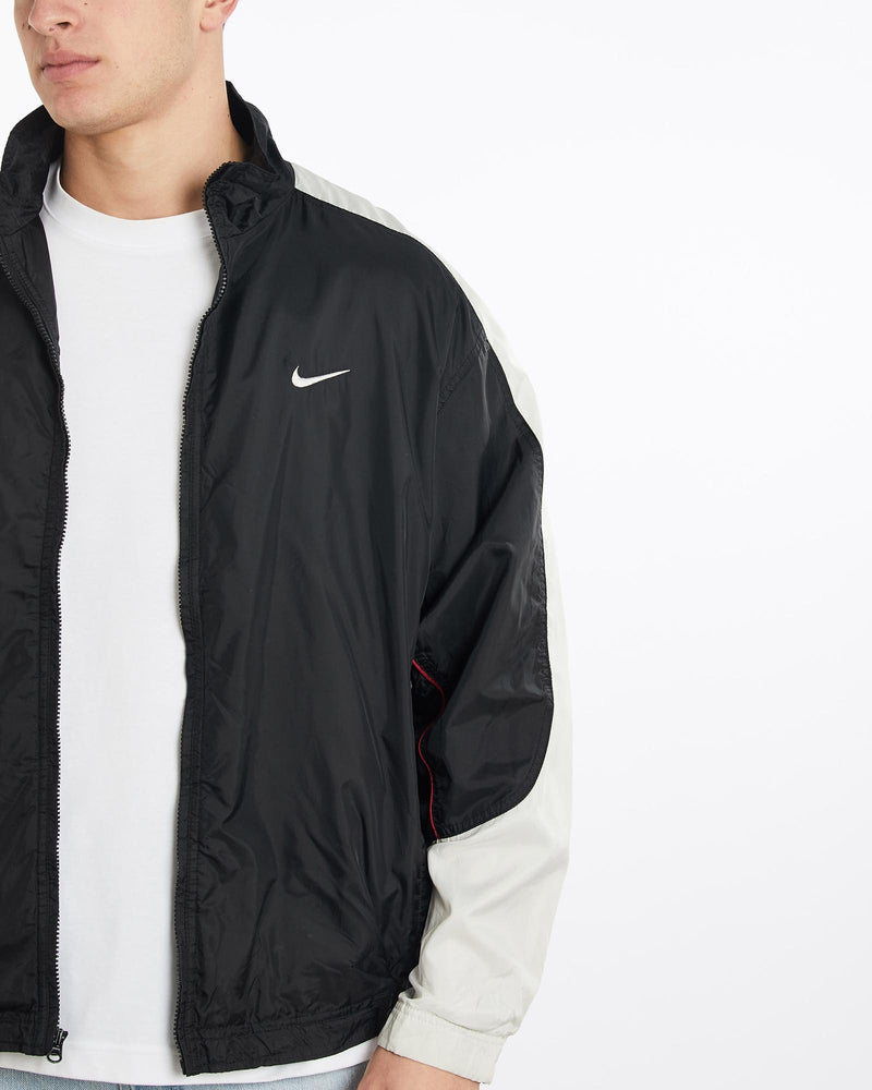 Vintage, 90s, Nike, Windbreaker, Jacket, The Real Deal, size double extra large, colour Multicolour, newtown, sydney, australia, thrift store, opshop, preloved, secondhand, sustainable, retro, antique, 70s, 80s, 90s, 2000s, 00s, fashion, clothing, streetwear, trendy, garment, style, boutique, store, shop, archive, sale, cheap, best, top, Jackets