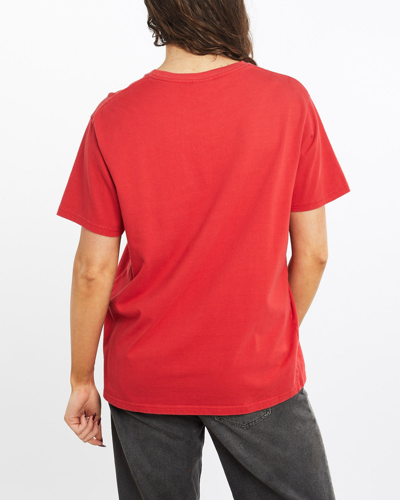 Vintage, 1998, Mickey, Mouse, Walt, Disney, World, Tee, The Real Deal, size medium, colour Red, newtown, sydney, australia, thrift store, opshop, preloved, secondhand, sustainable, retro, antique, 70s, 80s, 90s, 2000s, 00s, fashion, clothing, streetwear, trendy, garment, style, boutique, store, shop, archive, sale, cheap, best, top, T-Shirts