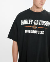 Vintage Harley Davidson Tee <br>XXL , The Real Deal , newtown, sydney, australia, thrift store, opshop, preloved, secondhand, sustainable, retro, antique, 70s, 80s, 90s, 2000s, 00s, fashion, clothing, streetwear, trendy, garment, style, boutique, store, shop, archive, sale, cheap, best, top